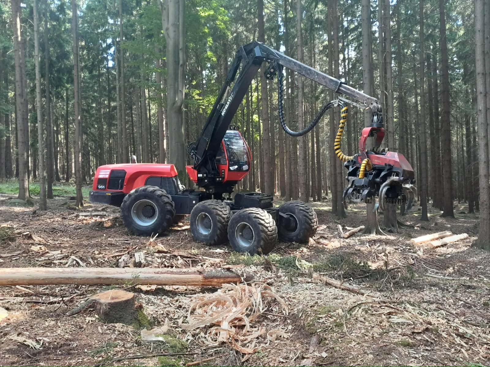 Harvestor Komatsu 951