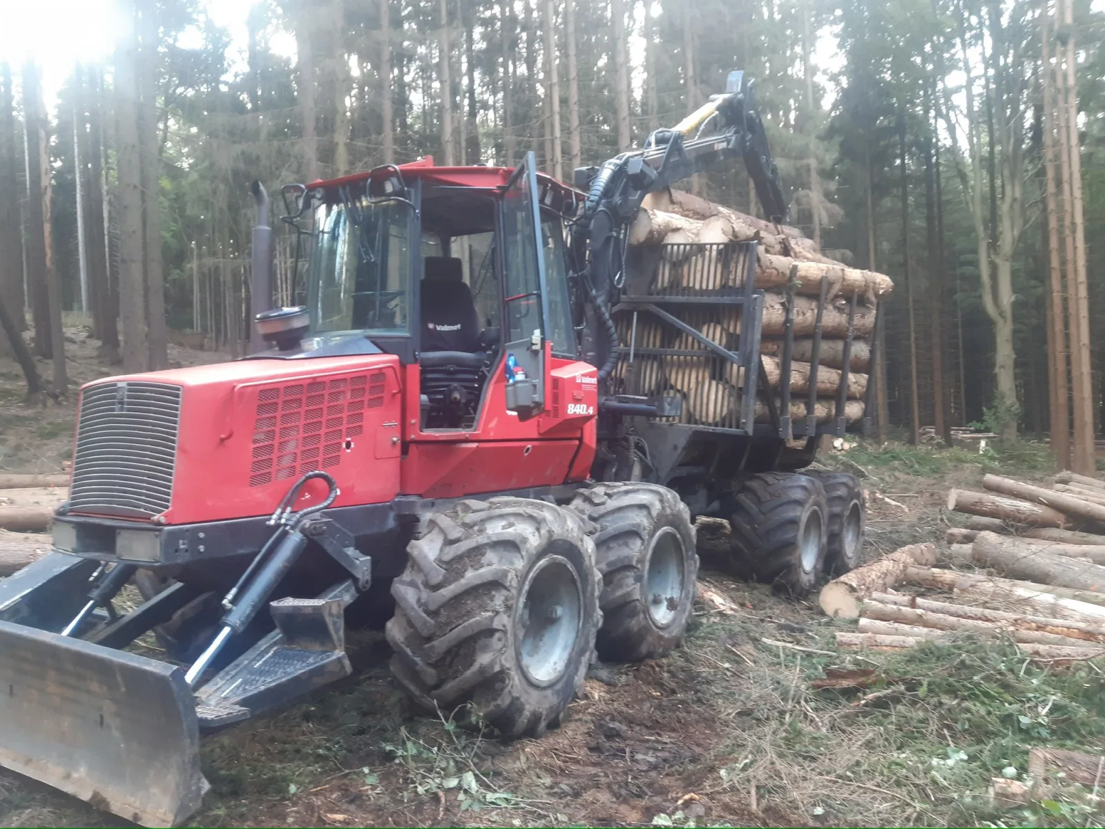 Vyvážečka Valmet 840.4